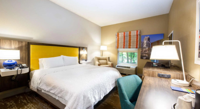 Двухместный номер Standard Hampton Inn & Suites Raleigh Cary Lenovo Center