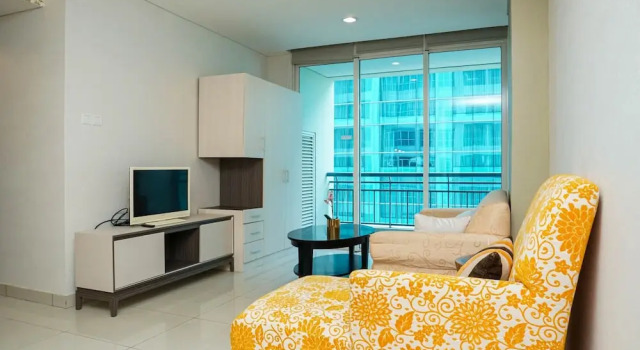 2BR Apartment at Central Park Residence near Mall, Book Apartment Grogol Jakarta