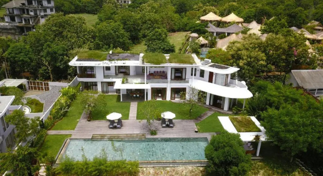 Вилла Villa Balangan Sunset - Amazing 4 bdr villa in Balangan with OCEAN VIEW