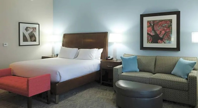 Двухместный номер Standard c 1 комнатой Hilton Garden Inn Hickory
