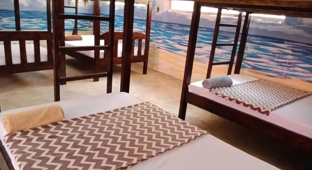 Кровать в общем номере Bidi Badu Zanzibar Village - Hostel