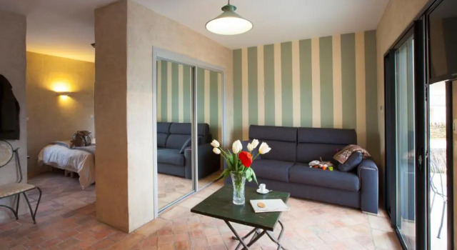 Апартаменты c 1 комнатой Hôtel-Spa Le Saint Cirq