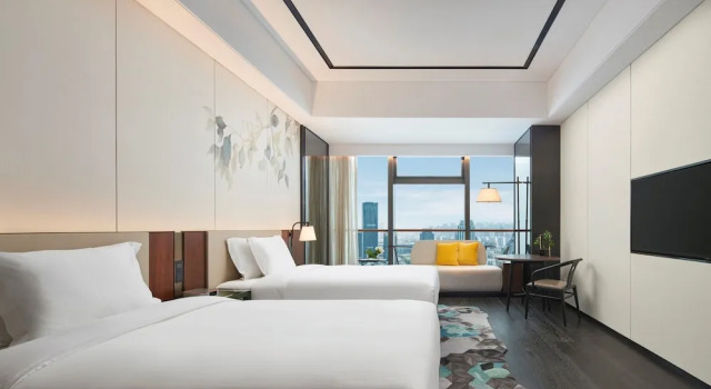 Четырёхместный номер Standard Hotel Indigo Suzhou Grand Canal by IHG