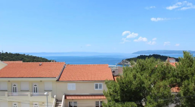 Двухместная студия с балконом Adriona apartments with parking