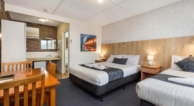 Standard- dobbelt værelse Bendigo McIvor Motor Inn