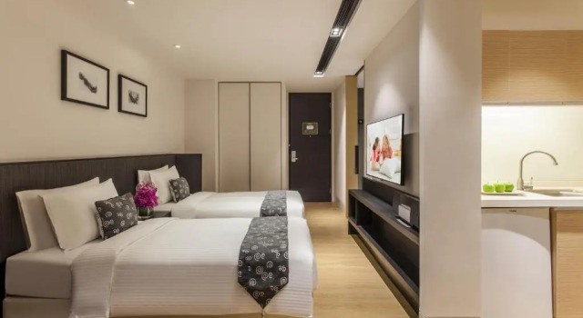 Двухместный номер Deluxe Citadines South Chengdu