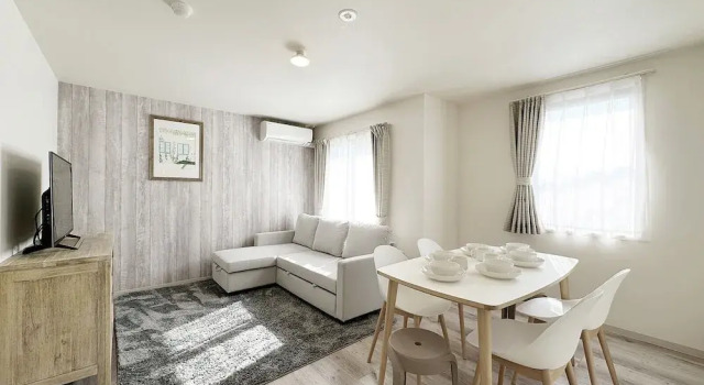 Апартаменты Grand с 2 комнатами Yutori by b hotel - Beautiful 1BR Apartment 6 mins walk to Station