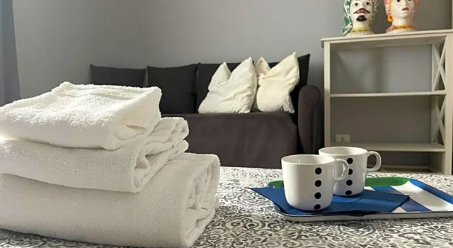 Двухместный номер Standard с балконом и с красивым видом из окна Hotel Trieste