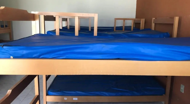 Кровать в общем номере Sede Campestre Shekinah