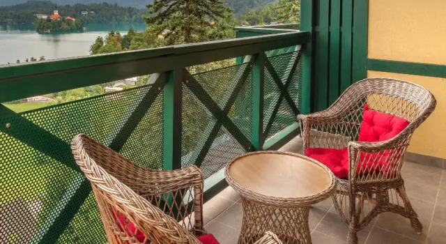 Двухместный номер Comfort с балконом Hotel Triglav