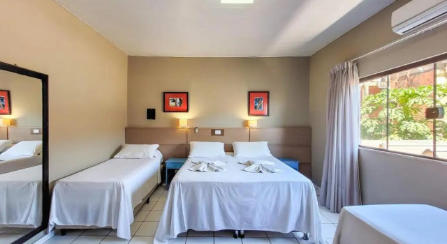 Четырёхместный номер Superior Hotel Paraíso das Águas Bonito