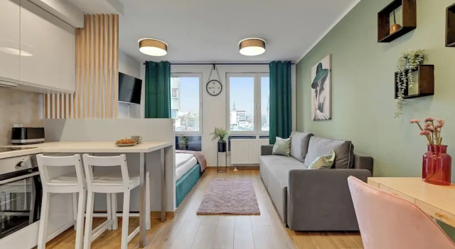 Lion Apartments-Studio w centrum Gdańska, Varaa Huoneisto Hotellit Pommeri pysäköinnillä, Pysäköinti