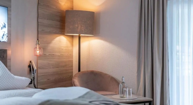 Двухместный номер Deluxe с балконом Genusshotel Alpenblick