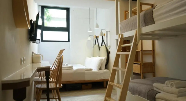 Четырёхместный номер Standard NiHao Café Hotel