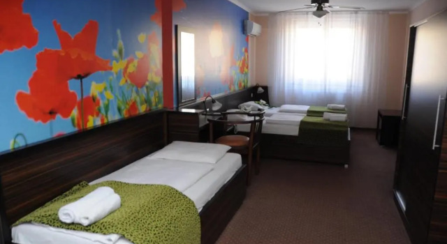 Трёхместный номер Green Hotel Budapest