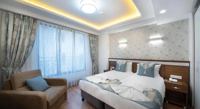 Lika Hotel - Superior Double or Twin Room - unforgettable holiday in Istanbul, Забронировать Отель Стамбул Мраморноморский регион, рядом с Библиотека Стамбульского университета
