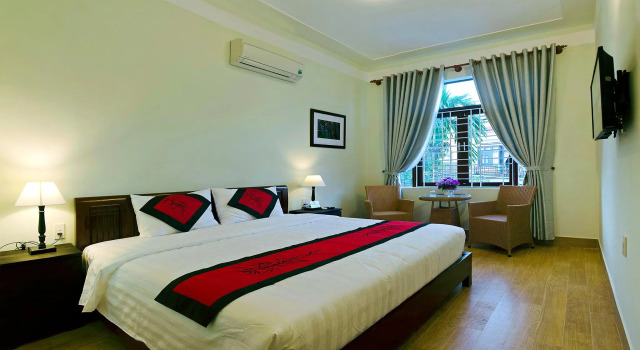 Двухместный номер Deluxe An Hoi Town Homestay