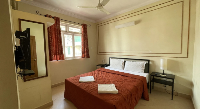Семейный люкс с балконом Aastha Escape Resort near Calangute Beach