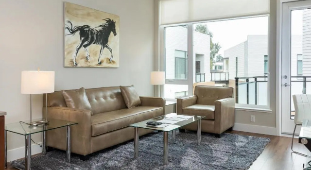 Апартаменты Deluxe Global Luxury Suites at Downtown Mountain View