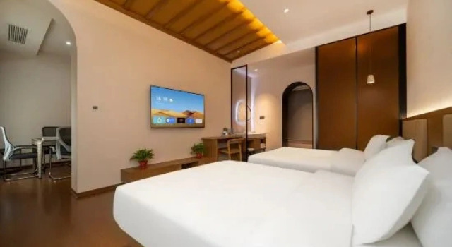 Семейный люкс с видом на внутренний двор Xinyun Yard Boutique Stay