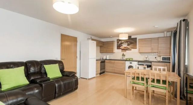 Апартаменты Stylish 2 Bedroom Apartment Aberdeen City Centre