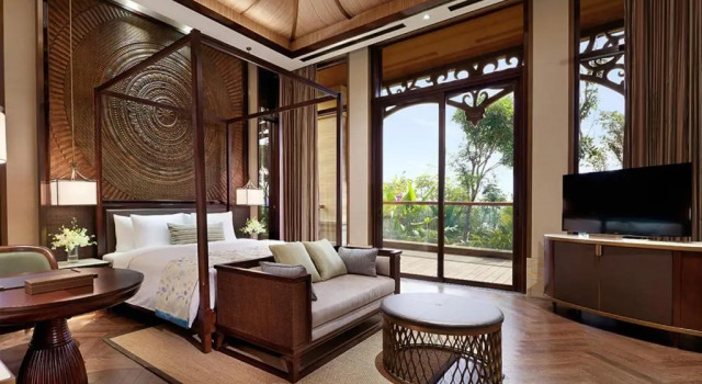 Вилла с 3 комнатами Wanda Vista Resort Xishuangbanna