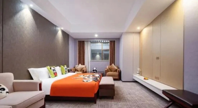 Четырёхместный семейный люкс Hakka Tulou Prince Hotel Longyan