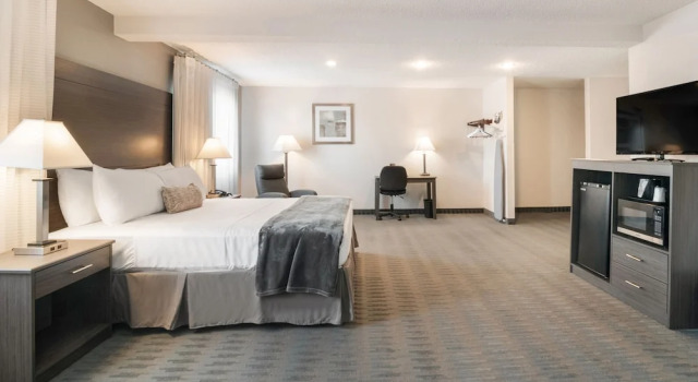 Двухместный люкс American Inn & Suites Metro Airport