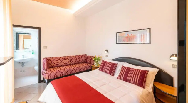 Двухместный номер Standard с балконом и с видом на море Hotel Ancora