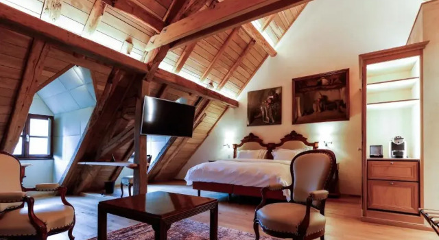 Номер Prestige Auberge Saint Walfrid Hôtel Restaurant & Spa