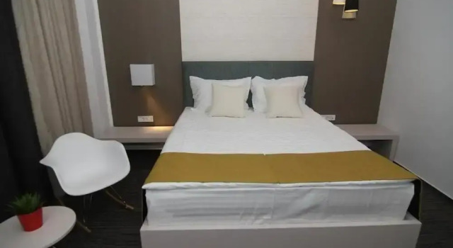 Ekonomický Dvoulůžkový s manželskou postelí pokoj Hotel On Plonge Junior