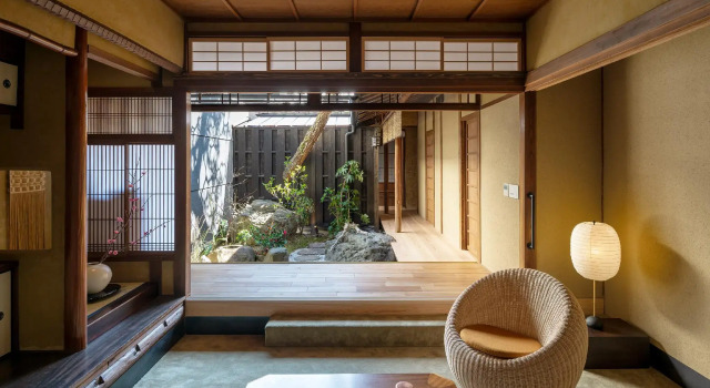 Номер Deluxe с видом на парк Nazuna Kyoto Gosho