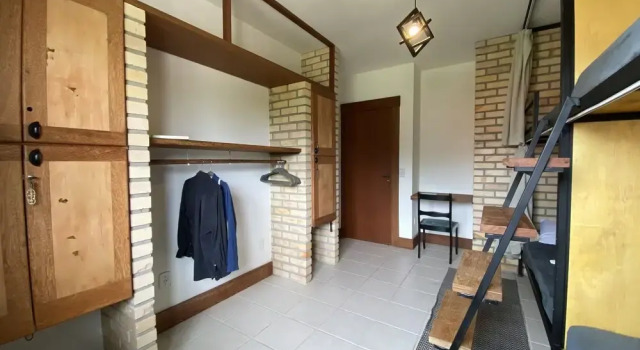 Кровать в общем номере Patz Houz Hostel