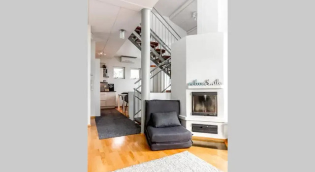 Вилла Villa Rajaportti Loft House-Sleeps 14-Lake Views-Sauna Capital-Front Yard Parking-Electric Vehicle