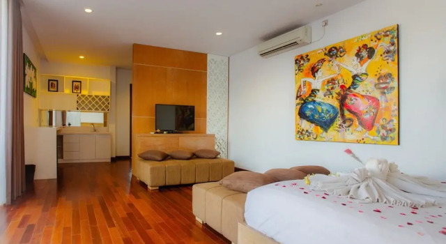The Chandara Villa Bali, Rezervovat Vila Chaty v Bali, Chalupa