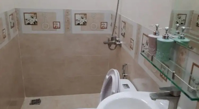 Кровать в общем номере Anh Trang Homestay