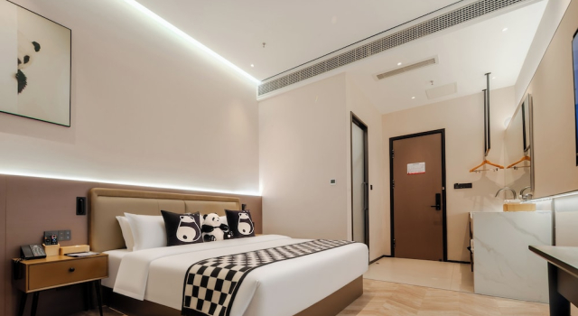 Номер Comfort Panda Sleepy Hotel Chengdu Panda Base