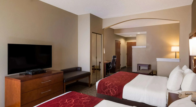 Четырёхместный люкс Comfort Suites Near University