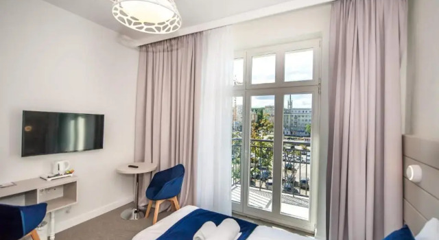 Номер Deluxe с балконом Hotel Gdynia Boutique