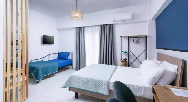 Номер Deluxe Alcyone Studios and Apartments