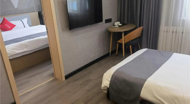 Люкс Standard Thank Inn Shandong Zaozhuang Yicheng District East Chengshui Road Xunzi School