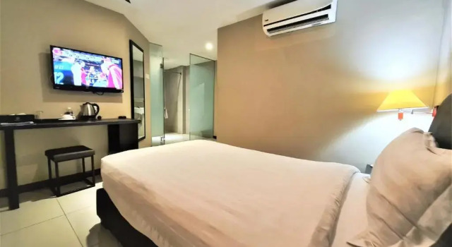 Standart tek kişilik oda Merdeka Hotel Kluang