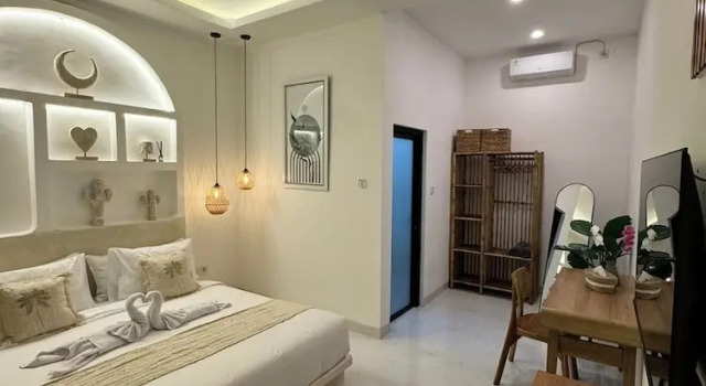Stunning 1 Bedroom Villa in Seseh, Rezervovat Vila Chaty v Bali, Chalupa