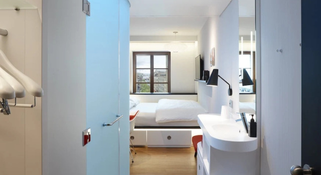 Двухместный номер 1 King High floor Guest citizenM Geneva