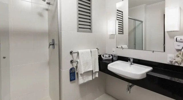 Одноместный номер Deluxe Bahia Plaza Hotel - Praia de Busca Vida - 8Km Aeroporto Salvador