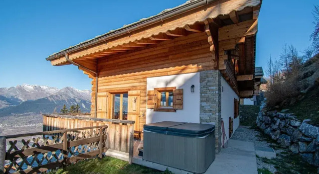 Шале Chalet in Veysonnaz With hot tub