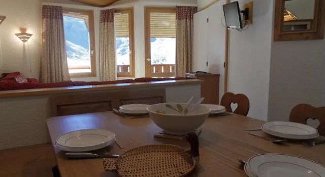 Belle Plagne Apartment on Slopes for 7 People of 40 mÂ² Cal609, Забронировать Апартаменты/квартира Бель-Плань Ла-Плань-Тарантез