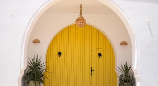 Dar El Jerbi, Book Hotel Hoteller i Merzaia med parkering, Parkering