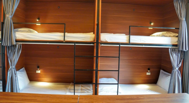 Кровать в общем номере (женский номер) The Luna Tam Coc Hostel - Bar & Pool