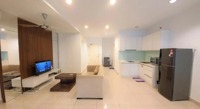 Студия Mansion One Suites @Gurney Drive Seaview Studio Apartment by Sarah's Lodge